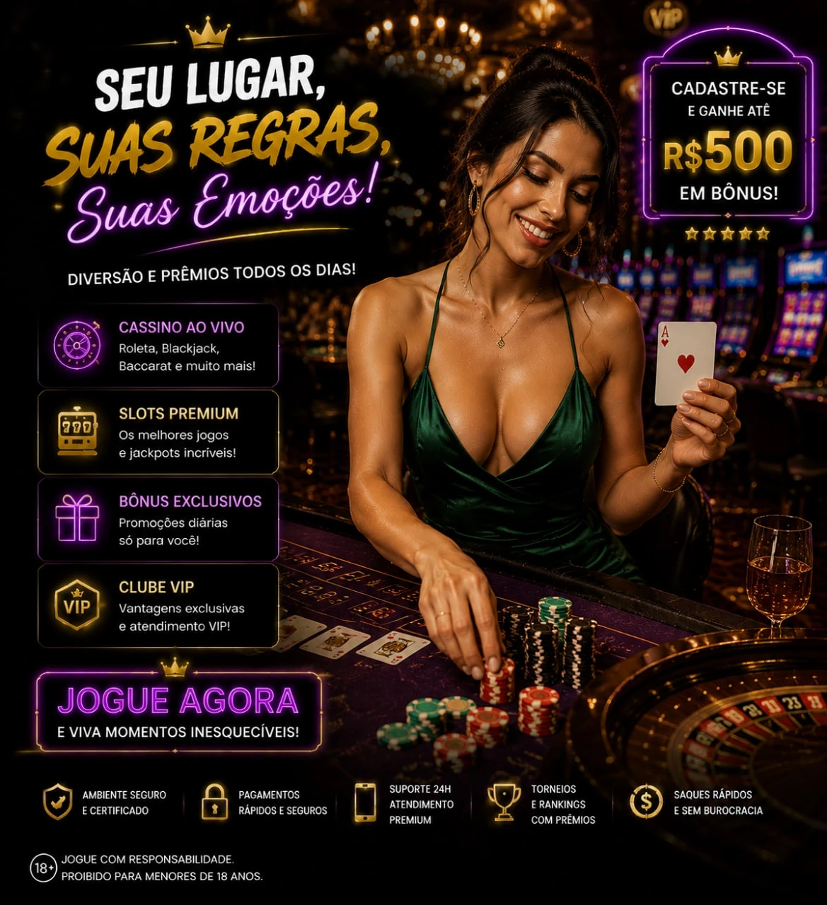 Cassino ao vivo